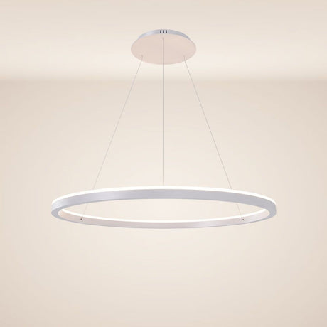 s.luce Lampada a sospensione ad anello a LED rotondo o indiretto