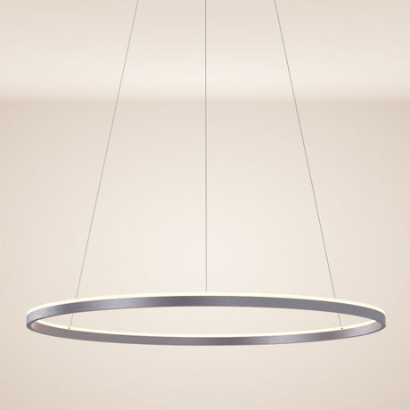 s.luce LED ring pendant light round direct or indirect