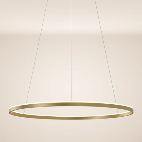 s.luce Lampada a sospensione ad anello a LED rotondo o indiretto
