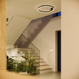 LED Ring Wandlampe & Deckenleuchte Dimmbar modern rund