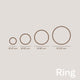s.luce LED ring wall lamp & ceiling light dimmable modern round