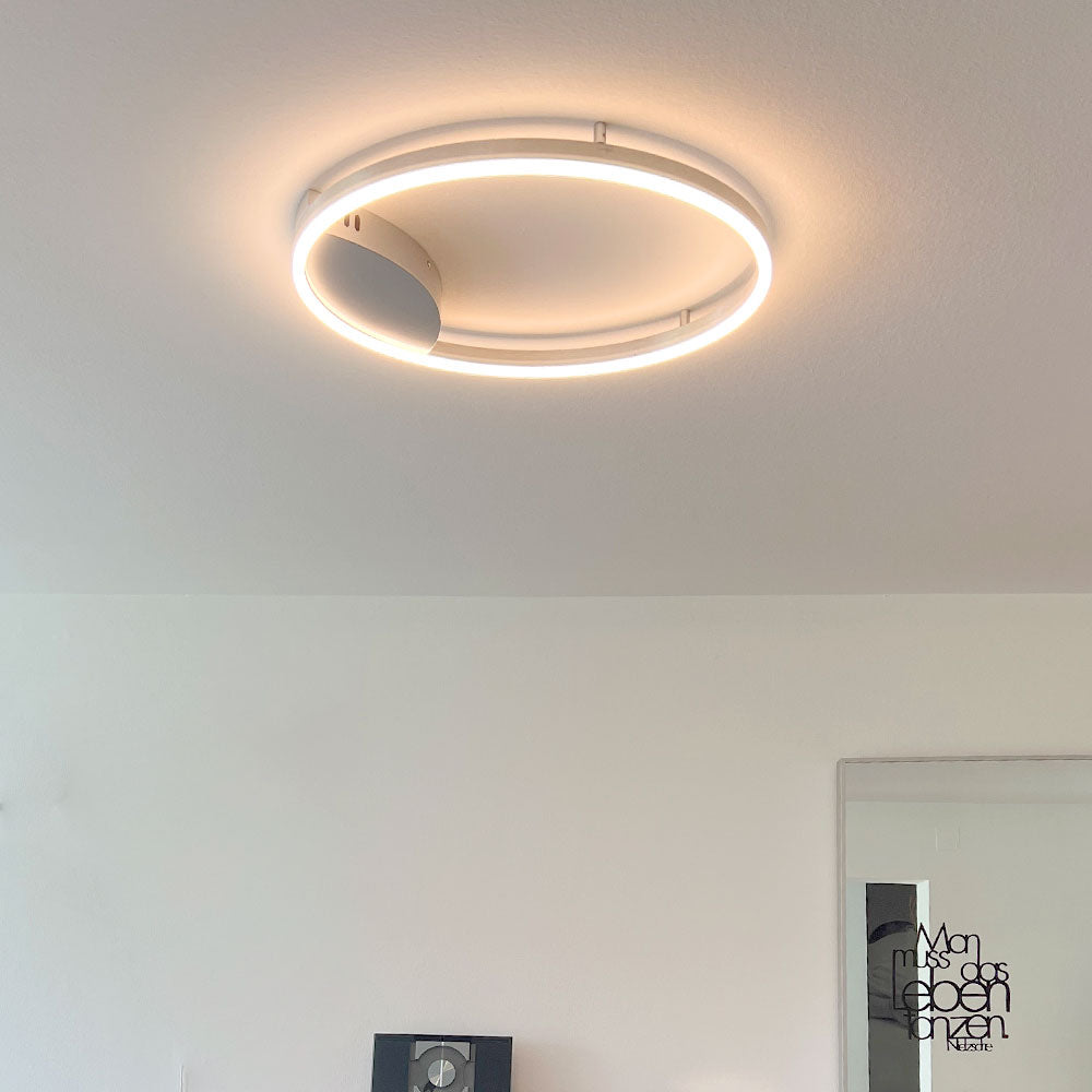 LED Ring Wall Lamp &amp; Ceiling Light Dimmable Modern Round