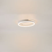 s.luce LED Lámpara de pared y plafón Ring Regulable moderna redonda de diseño minimalista, plana y elegante.