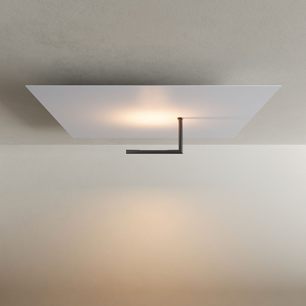 Muro a LED e bordo della lampada del soffitto