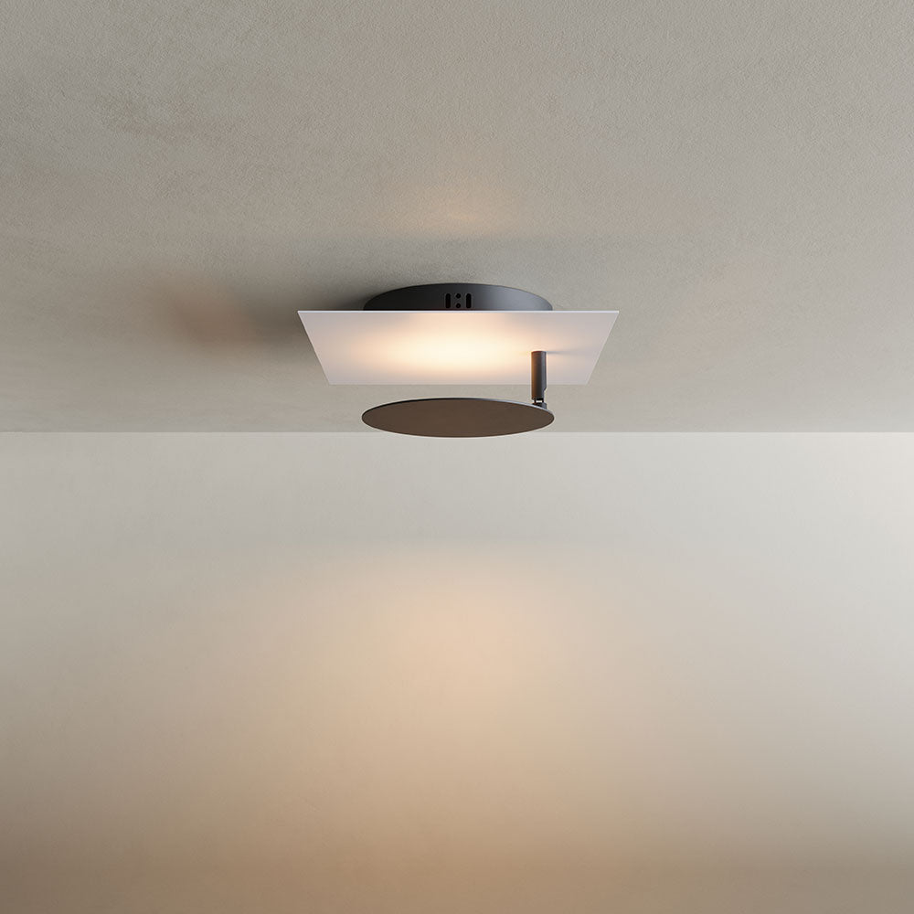 s.luce Lampada da parete e da soffitto a LED Piastra