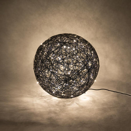 s.luce Mesh LED-Drahtkugel Innen & Außen Warmweiß