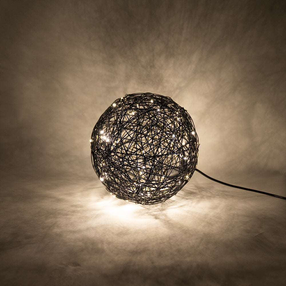 Mesh LED Wire Ball Indoor &amp; Outdoor Warm White