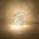 s.luce Mesh LED-Drahtkugel mit warmweißem Licht, ideal für stimmungsvolle Innen- und Außenbeleuchtung.