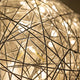 s.luce Boule à fil LED Mesh Intérieur & extérieur Blanc chaud