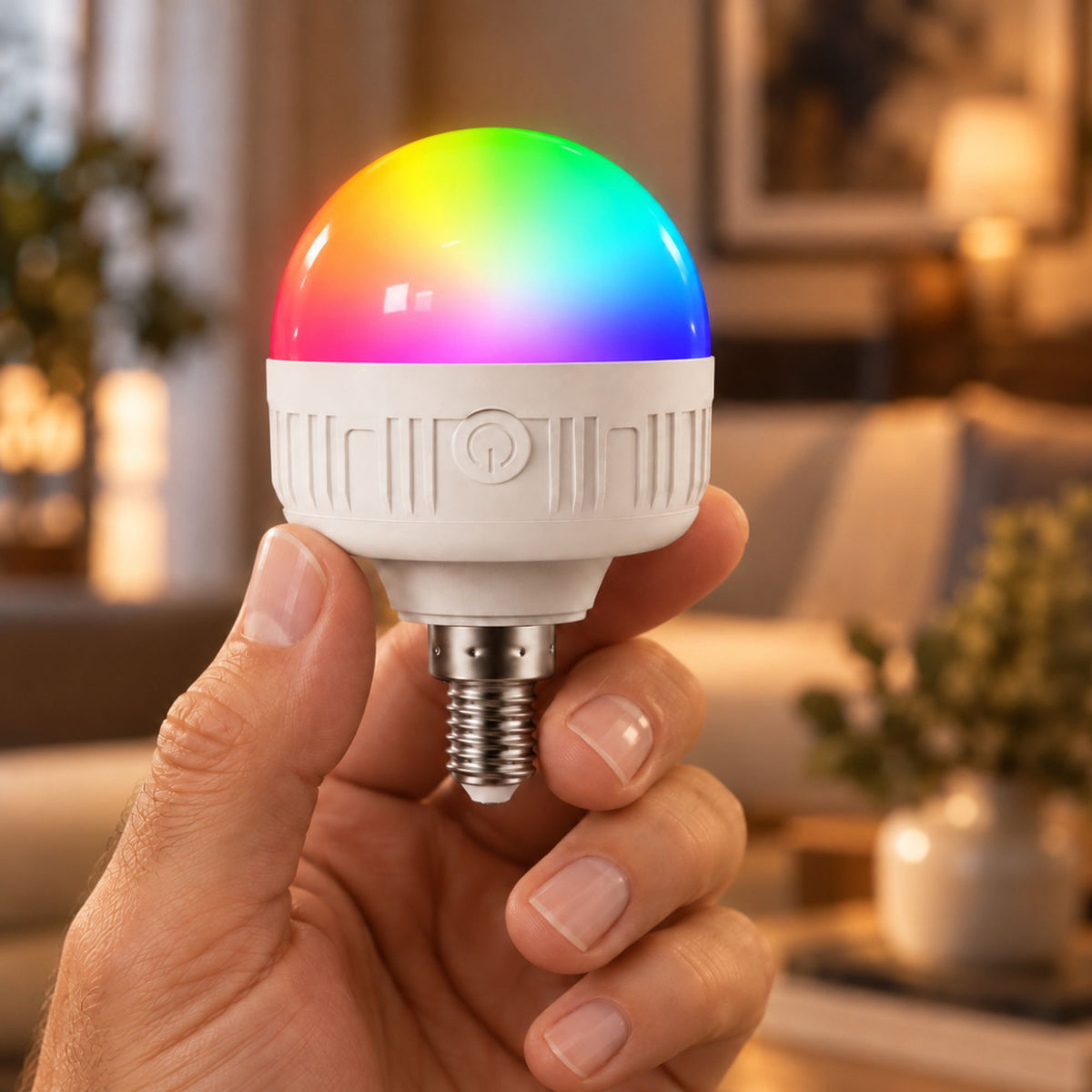 Wiederaufladbare USB-LED-Glühbirne 8W Dimmbar