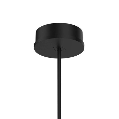 Wever & Ducre baldakin Ø 8,4cm i elegant sort med typisk kabel.
