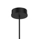 Wever & Ducre Baldachin Ø 8,4cm in elegantem Schwarz mit typischem Kabel.