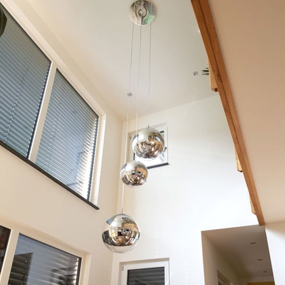 Modular hanging light canopy with 3 or 5 lights