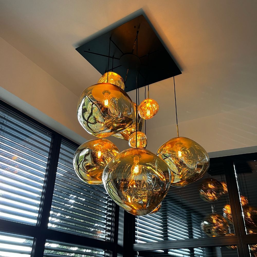 s.luce Modular 80 XL Múltiple lámpara colgante dosel