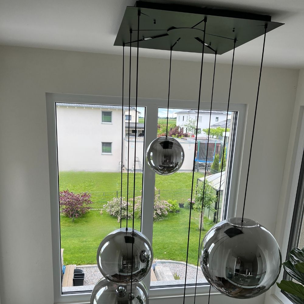 s.luce Modular 80 XL Múltiple lámpara colgante dosel
