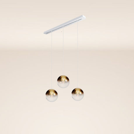 s.luce Orb 3-lichts Ø 30 Eettafel hanglamp 120cm