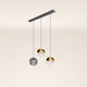 s.luce Orb 3-flamme Ø 30 Suspension de table 120cm