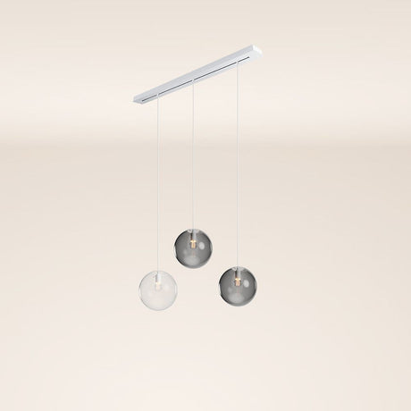 s.luce Orb 3-light Ø 30 dining table pendant light 120cm