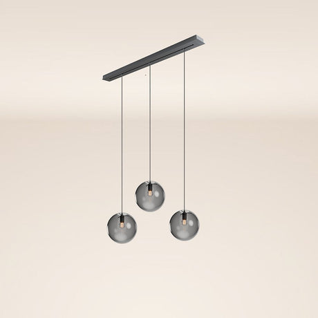 s.luce Orb 3-lichts Ø 30 Eettafel hanglamp 120cm