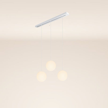 s.luce Orb 3-flamme Ø 30 Suspension de table 120cm