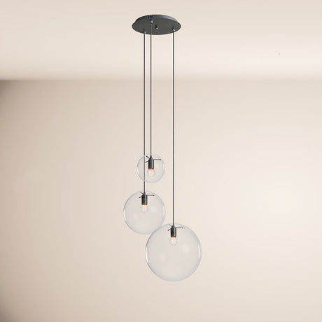 s.luce Orb 3-light modular gallery luminaire