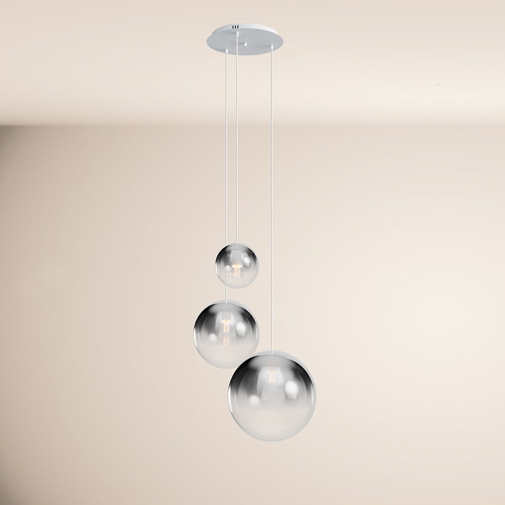 s.luce Orb 3-lichts modulaire galerijlamp