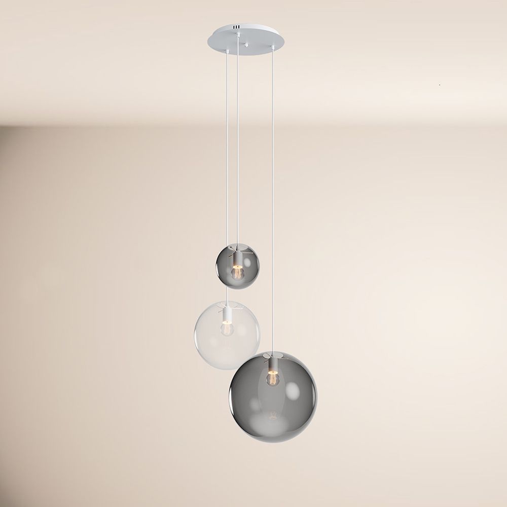 s.luce Orb 3-flammige Galerieleuchte Modular