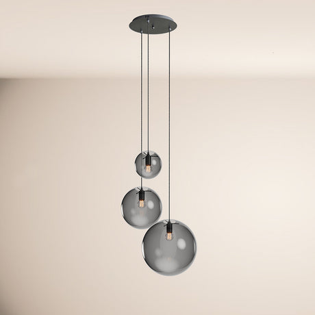 s.luce Orb 3-light modular gallery luminaire