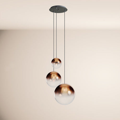 s.luce Orb 3-light modular gallery luminaire