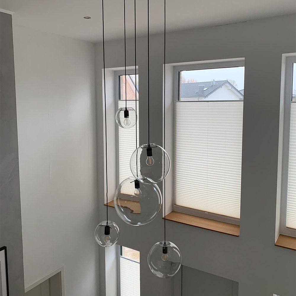 s.luce Orb 5-flammige Galerielampe Modular