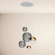 s.luce Orb 5-ljus modulär gallerilampa