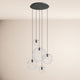 s.luce Orb Lampe de galerie à 5 flammes Modular