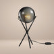 s.luce Orb Axis lámpara de mesa de cristal trípode 20cm