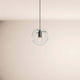 s.luce Orb Cluster Glas-Hängelampe 3-flammig 3x20cm, elegante Pendelleuchte aus mundgeblasenem Glas für modernes Wohndesign.