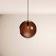 s.luce Orb Cluster Glas-Pendelleuchte 3-flammig 3x30cm, moderne Pendelleuchte mit mundgeblasenem Glas im Wohnzimmer.