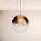s.luce Orb Cluster Glas-Hängeleuchte 3-flammig 3x40cm in modernem Design mit mundgeblasenen Glaskugeln.