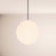 s.luce Orb Cluster Mehrfach-Pendelleuchte 7-flammig 7x40cm, moderne Kugel-Pendelleuchte für stilvolles Licht im Wohnbereich.