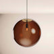 s.luce Orb Cluster Glas-Hängelampe 7-flammig 7x50cm mit großen, mundgeblasenen Glaskugeln in modernem Design.