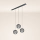 s.luce Orb Lampe de table à 3 flammes 160cm Ø 3x40