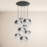 s.luce Orb gallery lamp 8-light modular