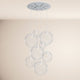 s.luce Lampe de galerie Orb 8 flammes Modulaire
