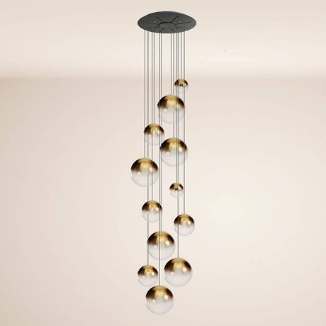 s.luce Orb gallery light 12 luces modular