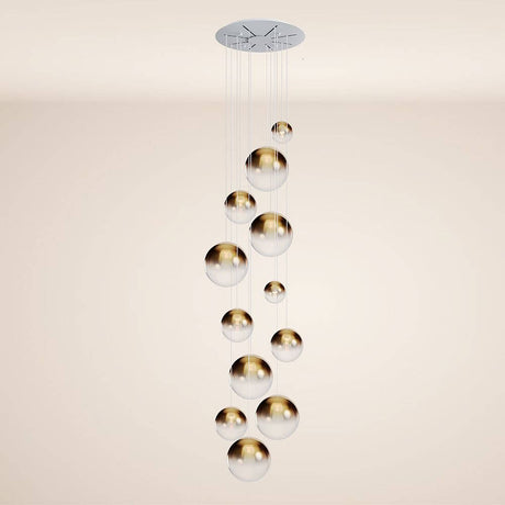 s.luce Orb gallery light 12 luces modular