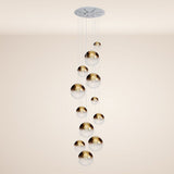 s.luce Orb Galerieleuchte 12-flammig Modular