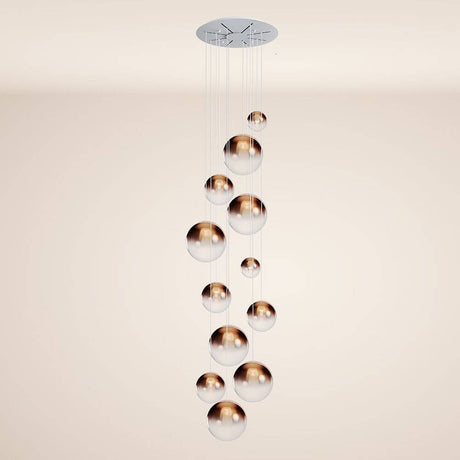 s.luce Orb gallery light 12-light modular