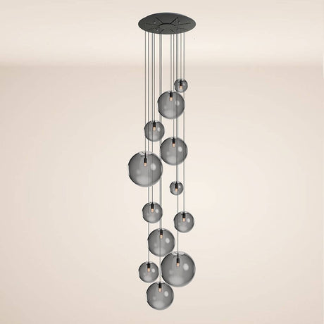 s.luce Orb gallery light 12-light modular