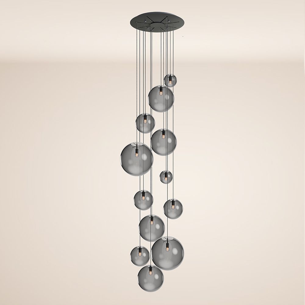 s.luce Orb Galerieleuchte 12-flammig Modular