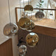 s.luce Orb Glaskugel Galerieleuchte 500cm Aufhängung Schwarz
