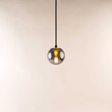 Orb glass ball gallery light 5m suspension