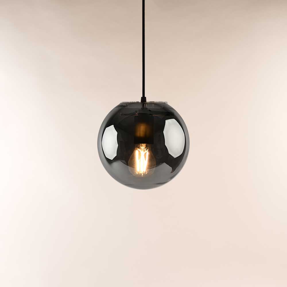 Orb Glass Ball Gallery Light 5m suspendu